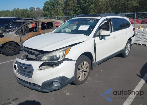 2015 Subaru Outback 2.5I Premium из США, поврежденный, VIN 4S4BSBDC1F3255178